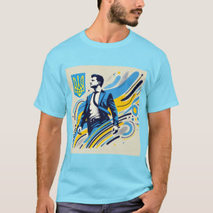 T-shirt Zelenskyy Reconstruire le Soutien à la Liberté de