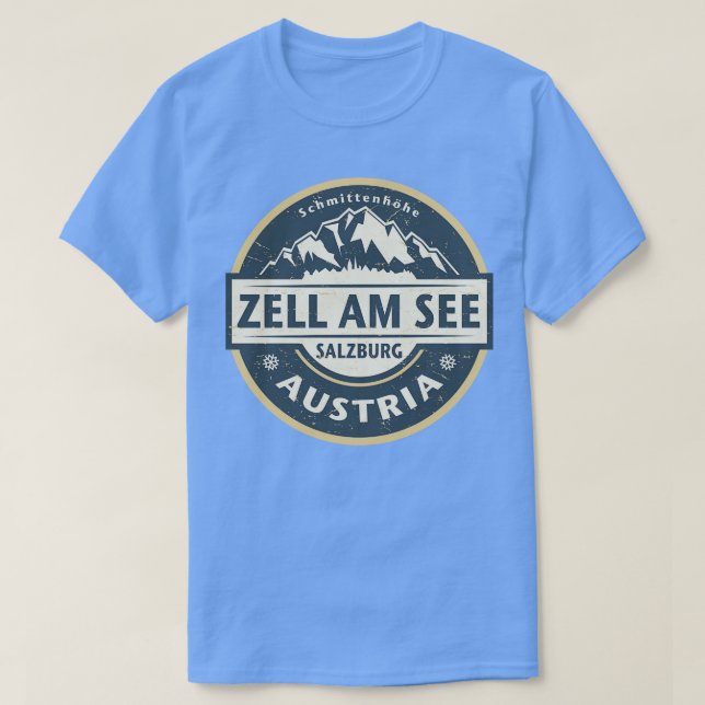 T-shirt Zell am See Autriche (Design devant)
