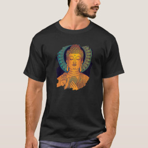 T-shirt Zen Bouddha Mandala Spirituelle Asiatique Style Mé