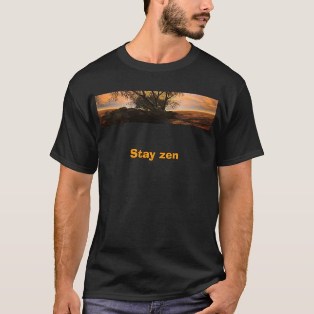 T-shirt Zen de séjour (Devant)