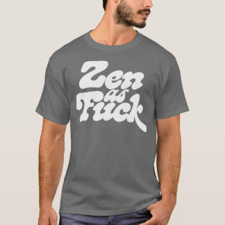 T-shirt Zen en Retro Typographie Design 4