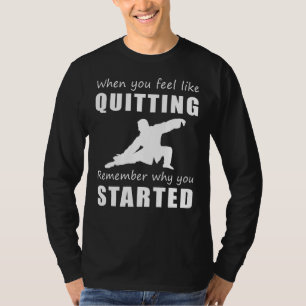 T-shirt Zen et Giggle - Drôle Tai Chi Tee pour Pra Minutie