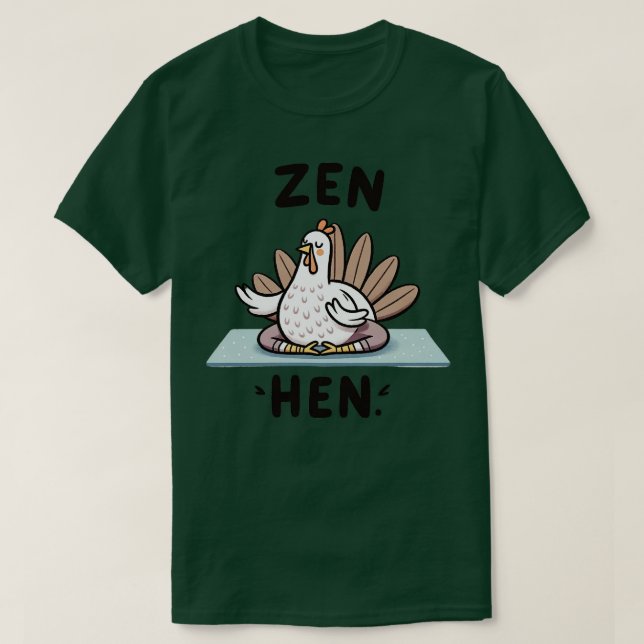 T-shirt zen Hen (Design devant)
