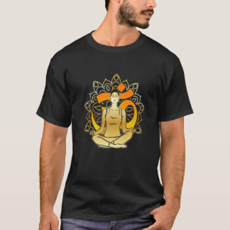 T-shirt Zen Yoga Meditating Premium
