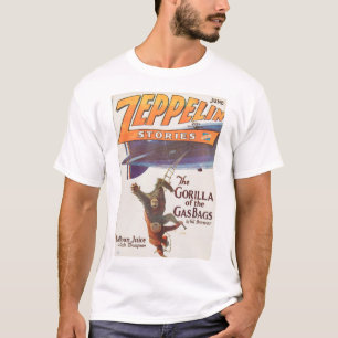 T-shirt Zeppelins et Gorillas - Oh My!