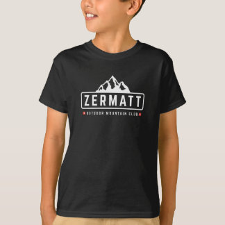 T-shirt Zermatt Suisse plein air