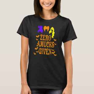 T-shirt Zéro Amucks donnés Amuck avec la sorcière de chauv