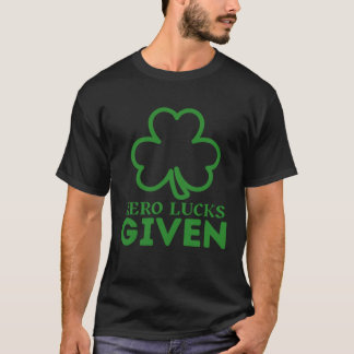 T-shirt Zéro chance donnée Jour de la Saint-Patrick Saint-