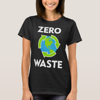 T-shirt Zéro Déchet Jour de la Terre Environnemental Profe
