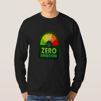 T-shirt Zero Emissions Owner Electric Car Drive The Futu