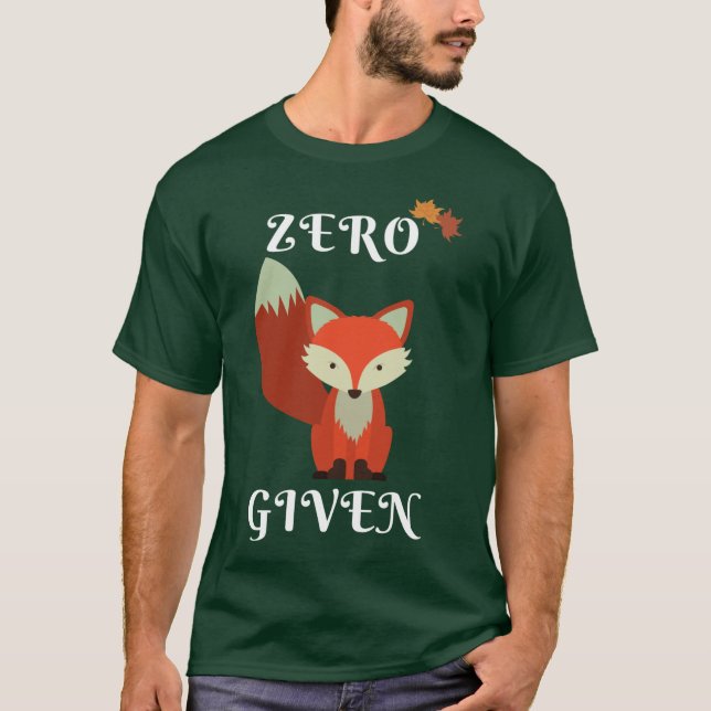 T-shirt Zero Fox Given (Devant)
