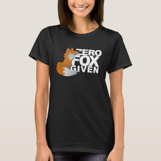 T-shirt Zero Fox Given Fox Gag