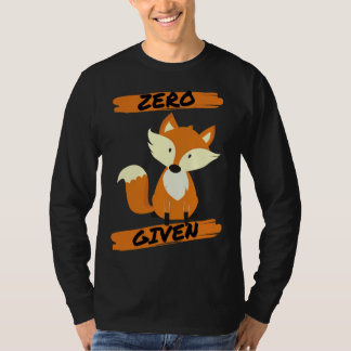 T-shirt Zero Fox Given  Pun