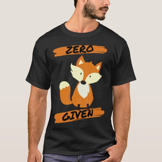 T-shirt Zero Fox Given  Pun (Devant)
