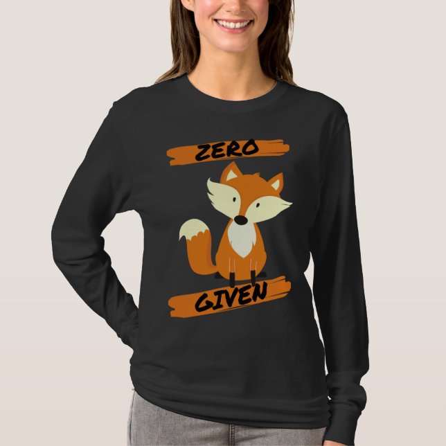 T-shirt Zero Fox Given  Pun (Devant)