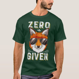 T-SHIRT ZÉRO FOXS DONNÉS