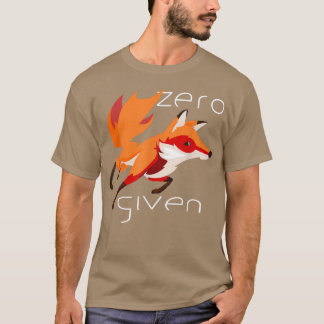 T-shirt Zéro Pour Un Jeu Drôle Donné
