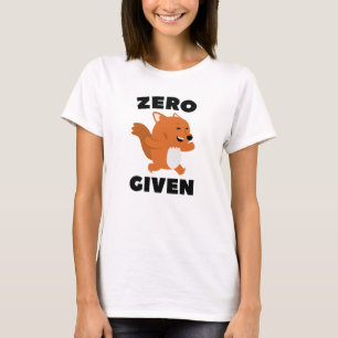 T-shirt Zéro renard donné