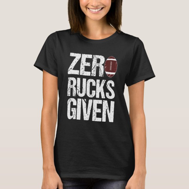 T-shirt Zéro Rucs Donné Rugby (Devant)