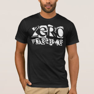 T-SHIRT ZÉRO, TOLÉRANCE