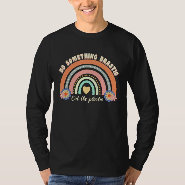T-shirt Zero Waste Earth Day Waste Management Reduce Reuse (Devant)