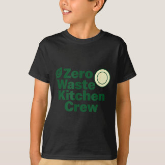 T-shirt Zero Waste Kitchen Crew Sustainability Design 