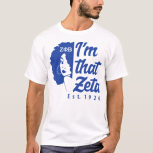 T-shirt Zeta Phi Beta Sororité