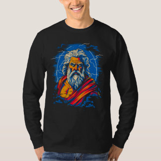 T-shirt Zeus dieu de la mythologie grecque de la foudre