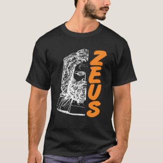 T-shirt Zeus dieu grec de la foudre puissance force olympu