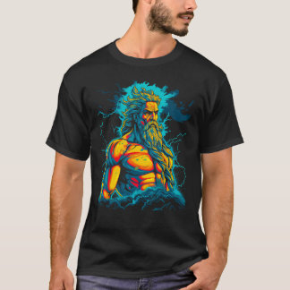 T-shirt Zeus Mythologie Grecque Dieu du Ciel