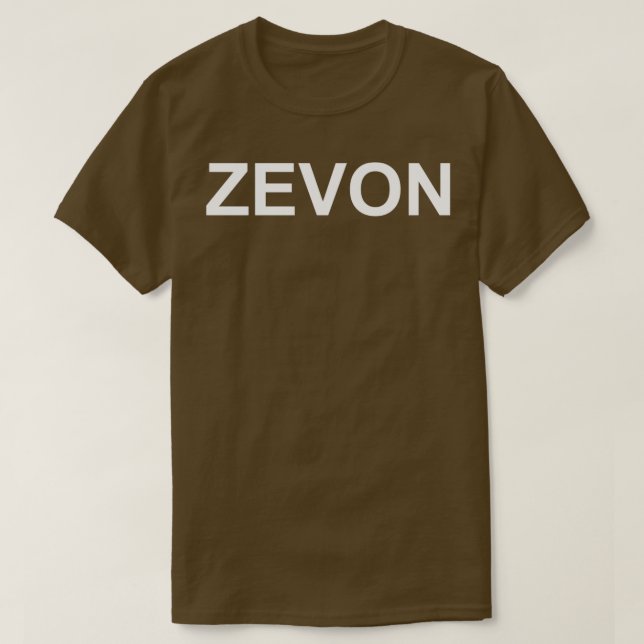 T-SHIRT ZEVON (Design devant)