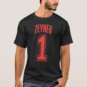 T-shirt Zeyneb Supporter Numéro 1 Le plus grand ventilateu
