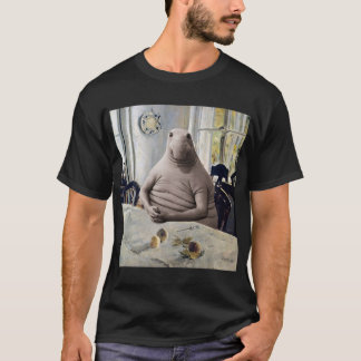 T-shirt Zhdun Snorp En Attente Du Dîner