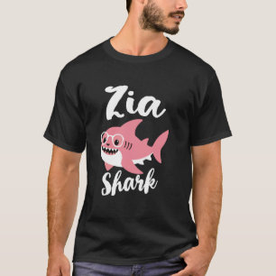 T-shirt Zia Shark Fête des Mères Grand-mère Drôle