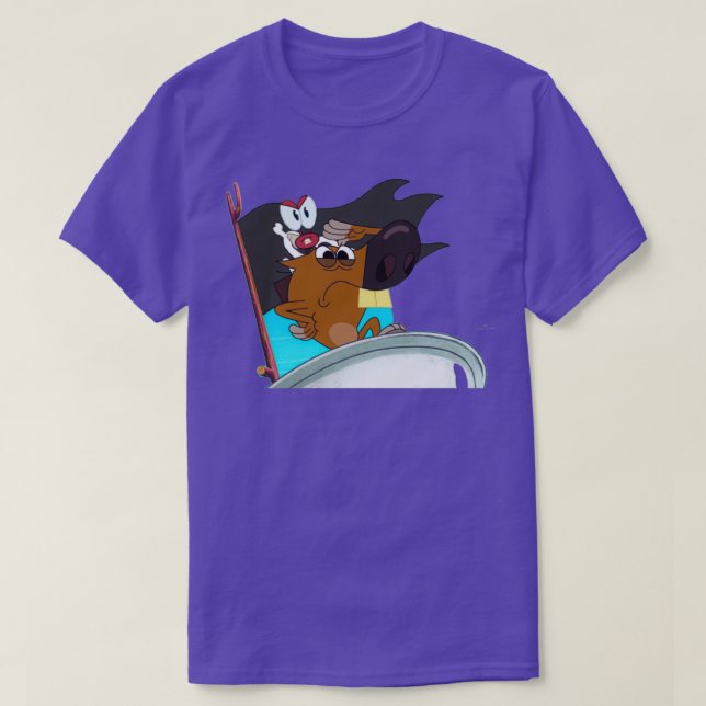 T-shirt zig et sharko (Design devant)