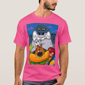 T-shirt Zig et Sharko et la sirène