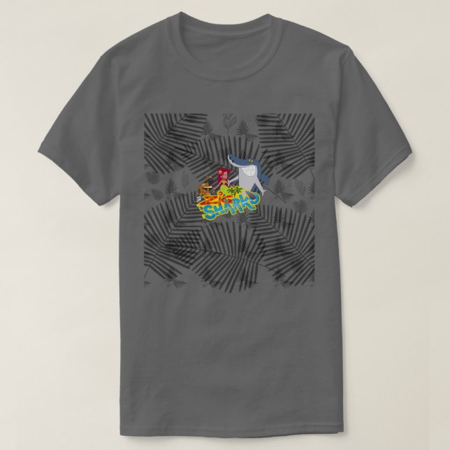 T-shirt Zig la hyène brune et Sharko (Design devant)