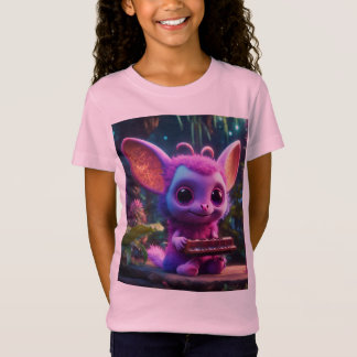 T-Shirt Ziggy la chauve-souris d'espace à rotation de synt