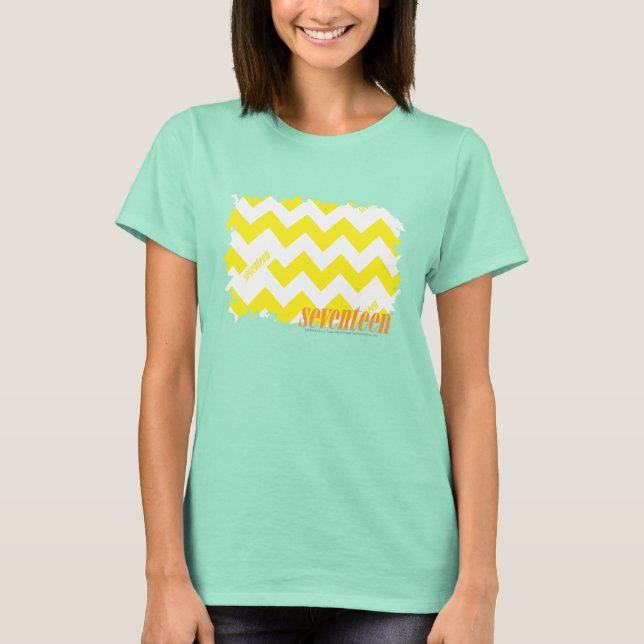 T-shirt ZigZag Jaune 2 (Devant)