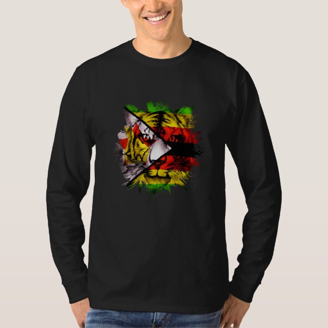 T-shirt Zimbabwe   (Devant)