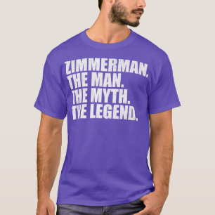 T-shirt ZimmermanZimmerman Nom de famille Zimmerman Nom de