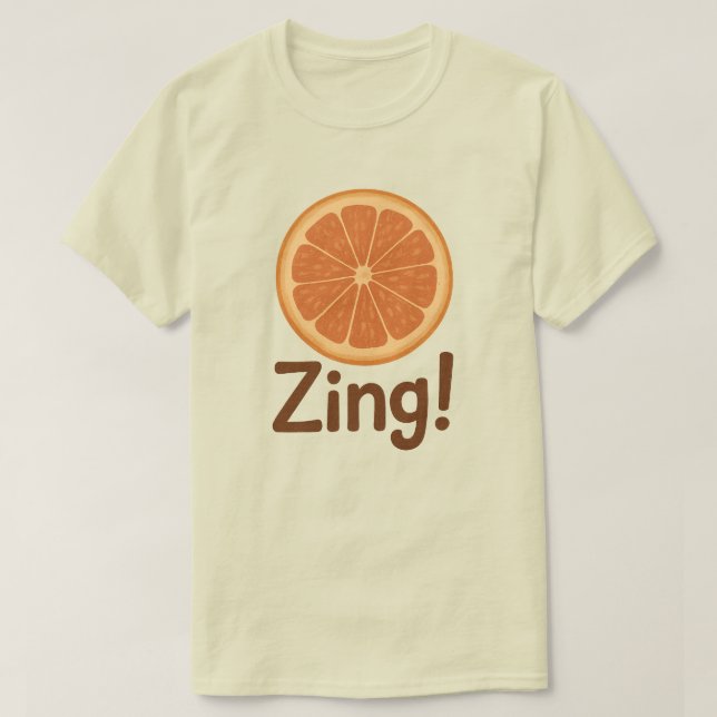 T-shirt Zing ! (Design devant)