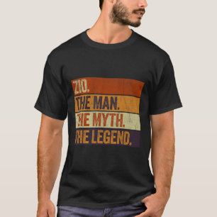 T-shirt Zio L'Homme Le Mythe La Légende Funny Retro Père