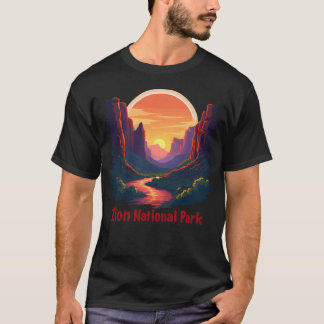 T-shirt Zion National