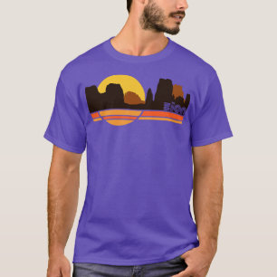 T-shirt Zion National Park Retro les années 70 Souvenir to