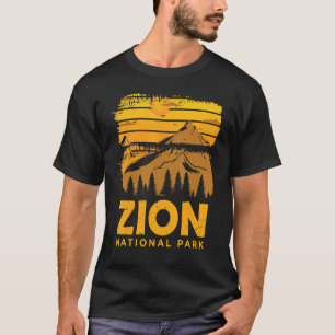 T-shirt Zion National Park Souvenir Canyon Utah Randonnée 