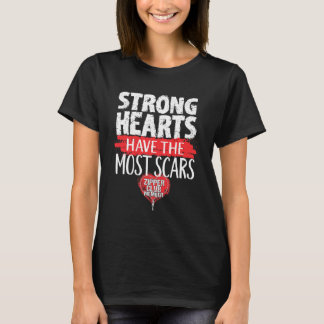 T-shirt Zipper Club Membre Open Heart Surgery Survivor