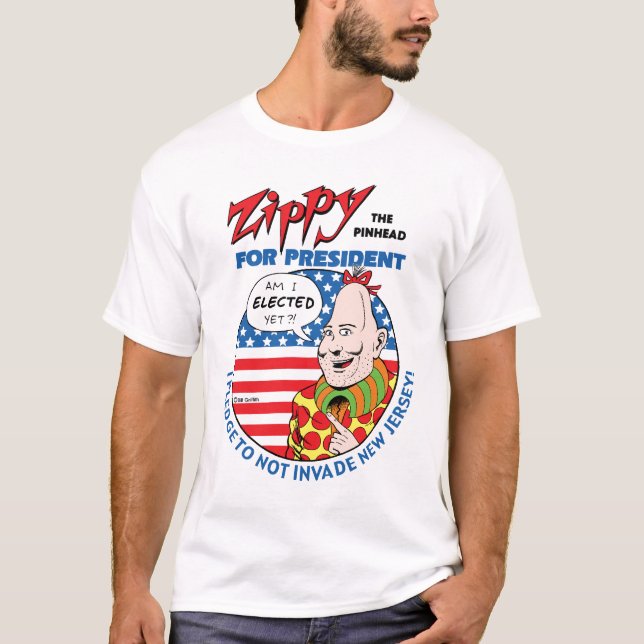 T-shirt Zippy Pour Président ! (Devant)