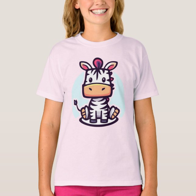 T-shirt Zippy Zebra (Devant)