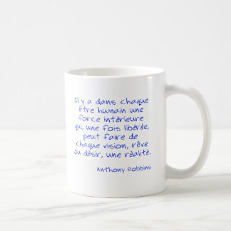 T-Shirt Zitat Anthony Robbins Es ist in jedem Kaffeetasse